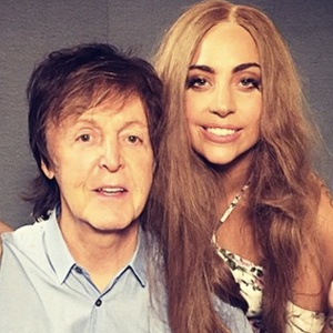 Macca and Lady Gaga.